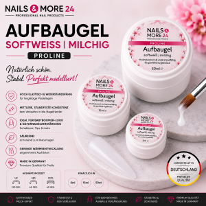 NAM24 - Aufbaugel Softweiß - milchig (5-50g)
